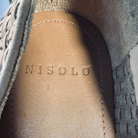 Nisolo Alejandro Woven Leather Slip On Size 9